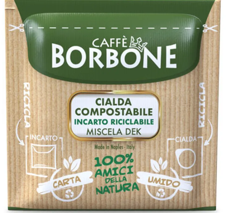 150 dosettes ESE - Miscela Dek - CAFFE BORBONE
