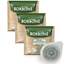 150 dosettes ESE - Miscela Dek - CAFFE BORBONE