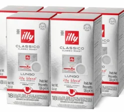 90 dosettes ESE Torréfaction Classico Lungo - Illy