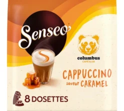 8 - dosettes Senseo - Cappuccino caramel Columbus - SENSEO