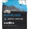 36 Dosettes Senseo® compatibles - Décaféiné - GIMOKA