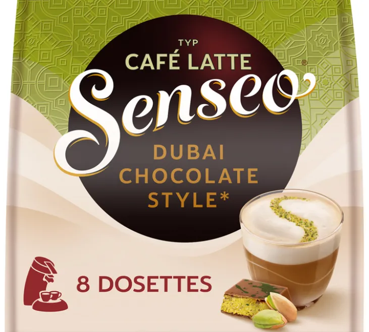 8 dosettes Senseo® - Dubaï Chocolate Style - SENSEO