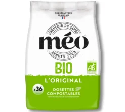 36 dosettes souples Bio - CAFES MEO