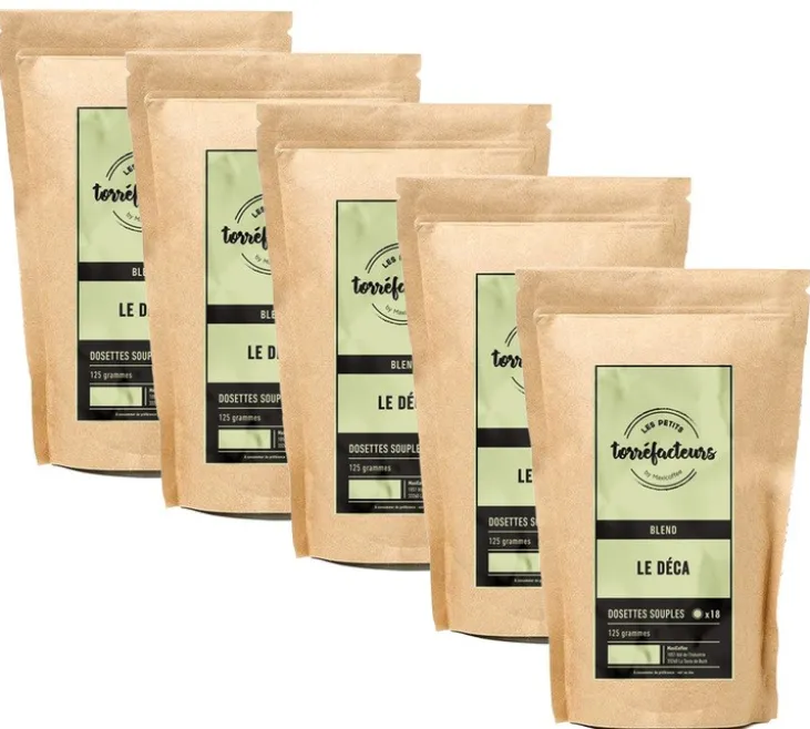 90 dosettes souples - Décaféiné - LES PETITS TORREFACTEURS