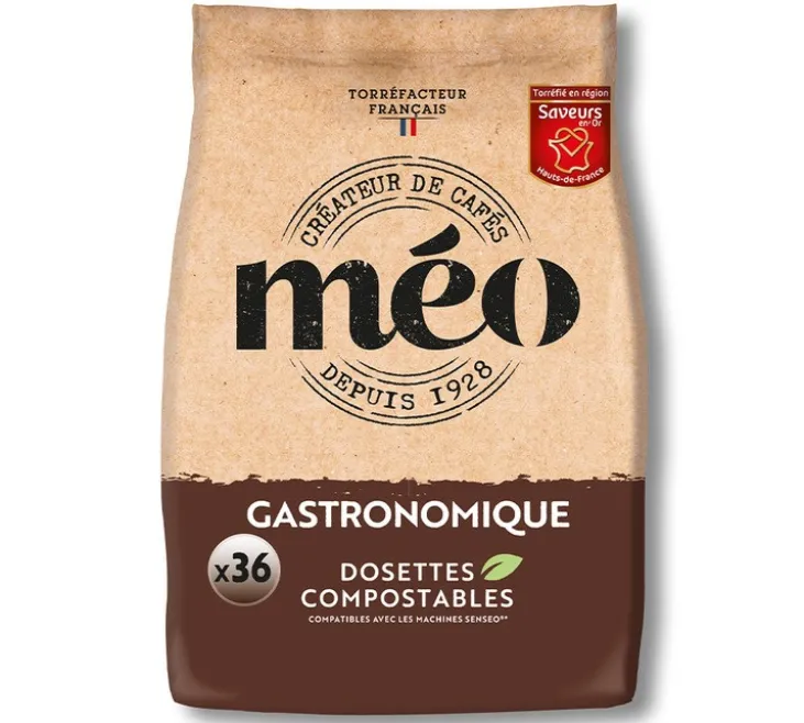 36 dosettes souples Gastronomique - CAFES MEO