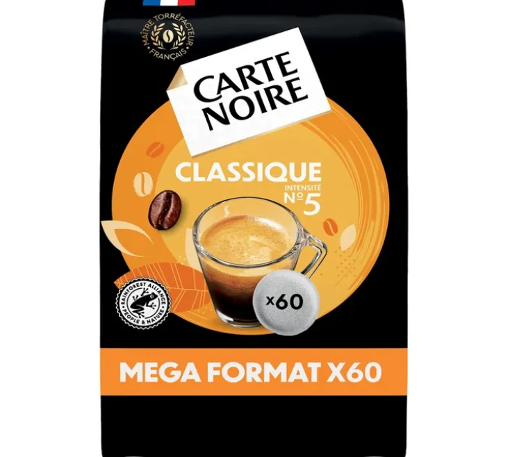 60 dosettes souples n°5 Café Classic - CARTE NOIRE