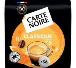 108 dosettes souples n°5 Café Classic - CARTE NOIRE