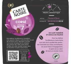 108 Dosettes souples n°6 Corsé - CARTE NOIRE
