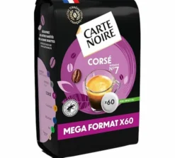 60 dosettes souples n°7 Corsé - CARTE NOIRE