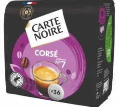 36 dosettes souples n°7 Corsé - CARTE NOIRE