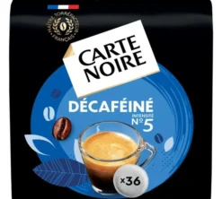 108 dosettes souples n°5 Décaféiné - CARTE NOIRE