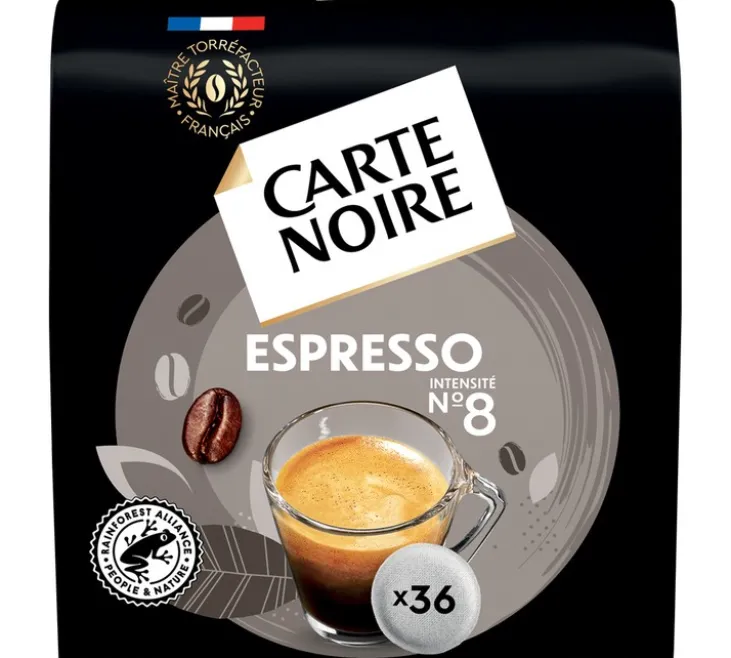 36 dosettes souples N°8 Espresso Classic - CARTE NOIRE