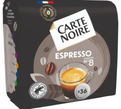 36 dosettes souples N°8 Espresso Classic - CARTE NOIRE