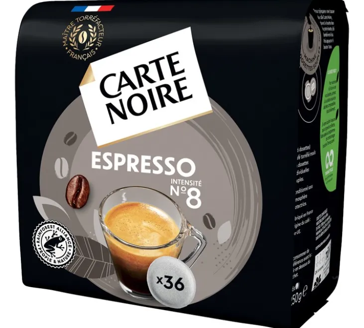 36 dosettes souples N°8 Espresso Classic - CARTE NOIRE