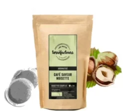 90 dosettes souples - Saveur Noisette x90 - LES PETITS TORREFACTEURS