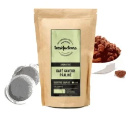18 dosettes souples - Saveur Praliné - LES PETITS TORREFACTEURS