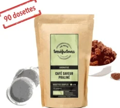 90 dosettes souples - Saveur Praliné - LES PETITS TORREFACTEURS