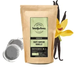 18 dosettes souples - Saveur Vanille - LES PETITS TORREFACTEURS