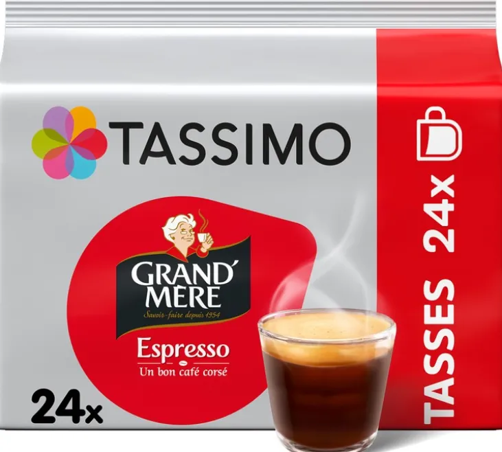 24 dosettes Tassimo - Grand Mère Espresso - TASSIMO