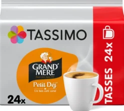 24 dosettes Tassimo - Grand Mère Petit Déjeuner - TASSIMO