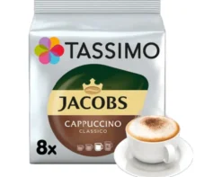 8 dosettes Tassimo Jacobs Cappuccino - TASSIMO