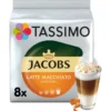 8 dosettes Tassimo Jacobs Latte Macchiato Caramel - TASSIMO