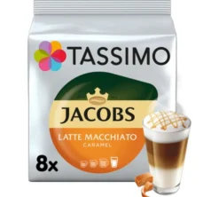 8 dosettes Tassimo Jacobs Latte Macchiato Caramel - TASSIMO