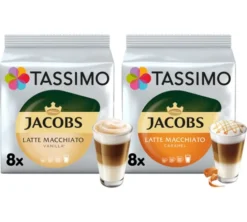 48 dosettes Tassimo Jacobs Latte Macchiato Pack découverte - TASSIMO