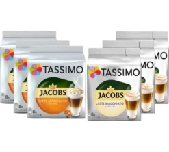 48 dosettes Tassimo Jacobs Latte Macchiato Pack découverte - TASSIMO
