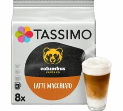 8 dosettes Tassimo® Latte macchiato x8 - Columbus