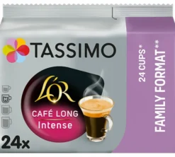 24 dosettes Tassimo L'Or Café long Intense - TASSIMO