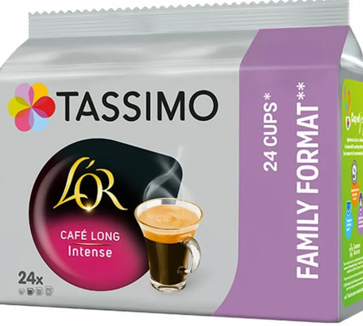 24 dosettes Tassimo L'Or Café long Intense - TASSIMO