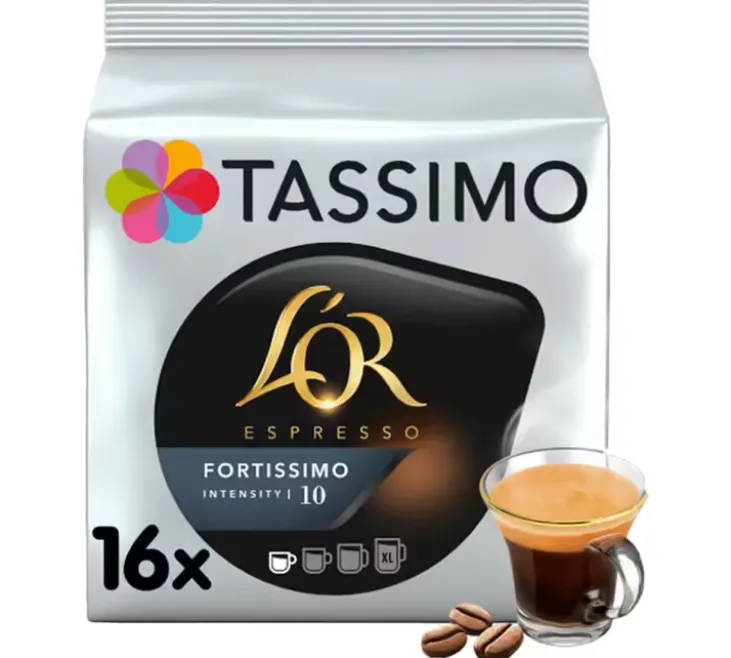 80 dosettes Tassimo - L'Or Espresso Fortissimo - TASSIMO