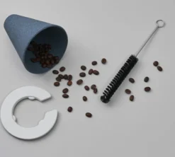 Dripper en céramique + brosse nettoyante CERAPOTTA