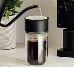 Dripper FELLOW Stagg X pour 2 tasses + verre double paroi