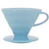 Dripper Hario V60 VDC-02 conique bleu clair 2 à 4 tasses