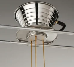 Dripper KALITA Wave 185 en inox pour 2 à 4 tasses