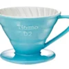 Dripper TIAMO V02 en bleu clair 4 tasses