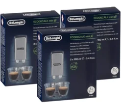 Détartrant DELONGHI - EcoDecalk DLSC200 pour machine à café grain 100 ml x6