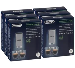 Détartrant DELONGHI - EcoDecalk DLSC200 pour machine à café grain 100 ml x12