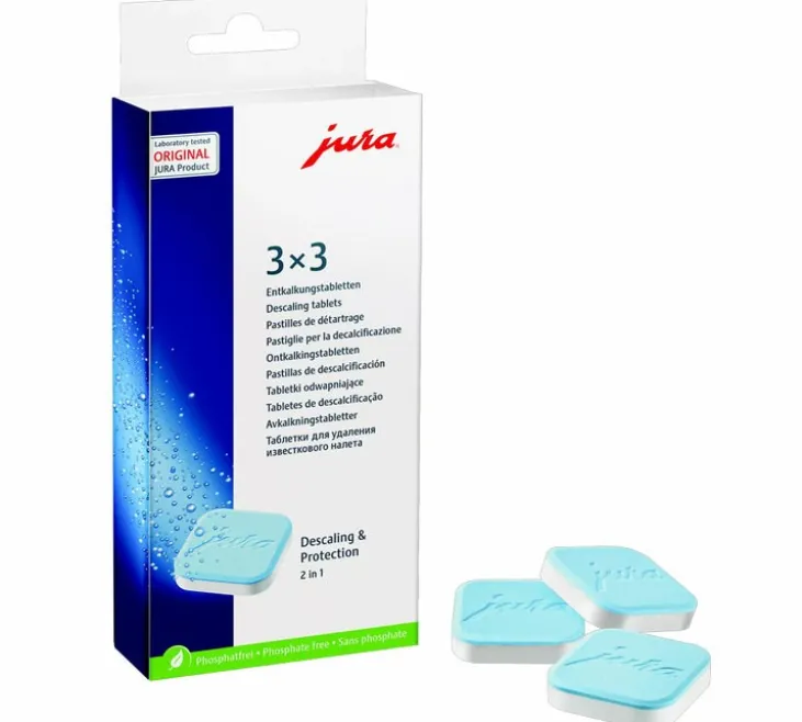 Détartrant JURA - Pastilles de détartrage x9