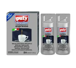 Détartrant PULY CAFF - 2 bouteilles détartrantes pour machine expresso 125ml