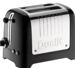 DUALIT Grille-pain 2 fentes noir gamme Lite