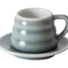 Ensemble tasse et sous-tasse - Ibrik Coffee Charcoal - LOVERAMICS