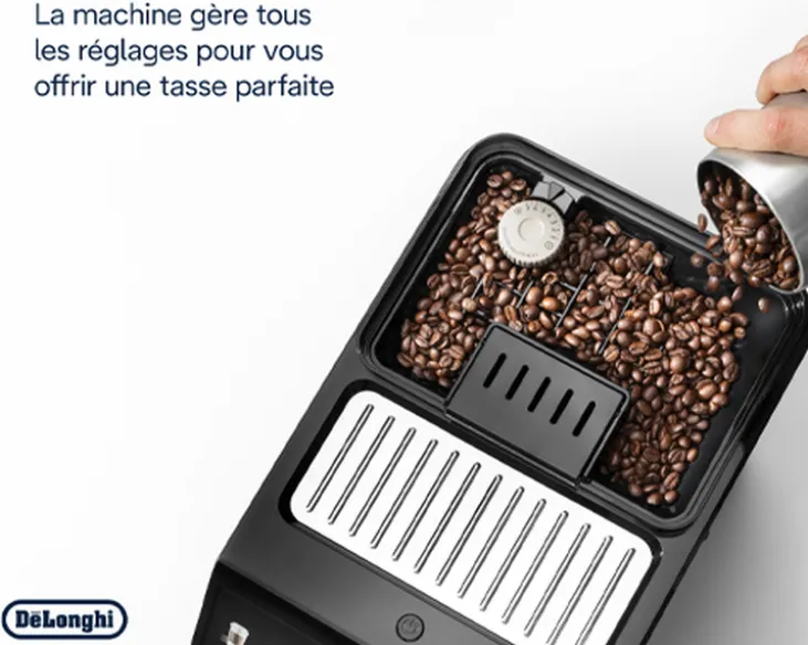 Expresso Broyeur DELONGHI Eletta Explore 450.86.T Titanium et Mug To Go