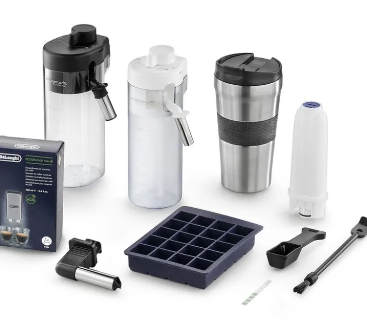 Expresso Broyeur DELONGHI Eletta Explore 450.86.T Titanium et Mug To Go