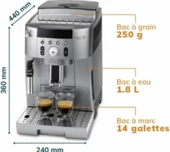 Expresso Broyeur DELONGHI Magnifica S Smart FEB 2541.TB Titanium