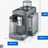 Expresso Broyeur DELONGHI Rivelia FEB 4455.G Gris Galet Latte