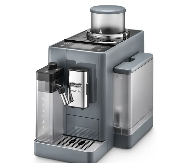 Expresso Broyeur DELONGHI Rivelia FEB 4455.G Gris Galet Latte