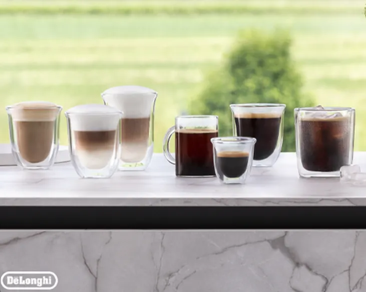 Expresso Broyeur DELONGHI Rivelia FEB 4455.G Gris Galet Latte